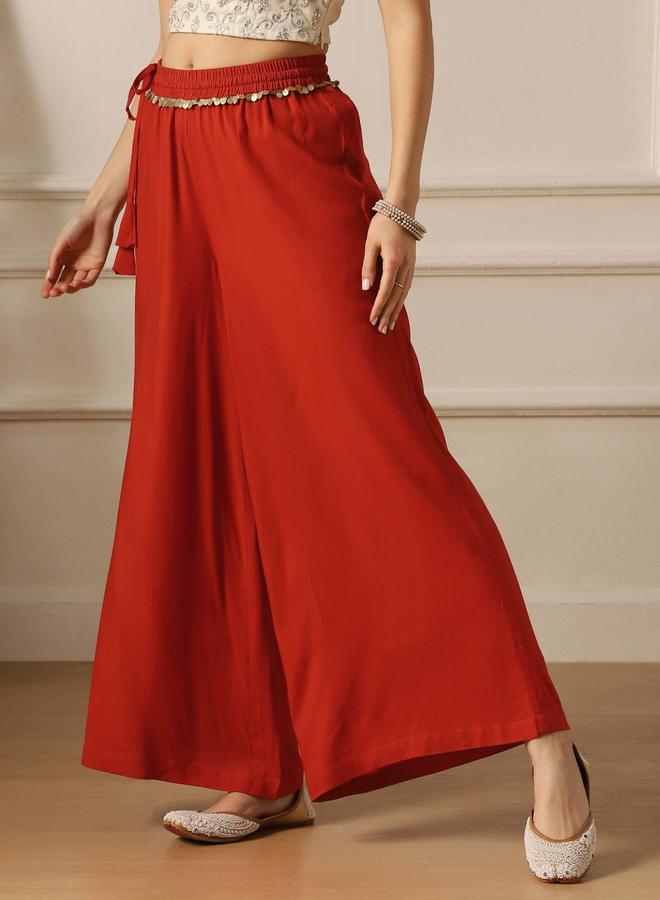 جلو باص بنطلون بالازو - Image 2